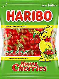 Haribo happy cherries 75g