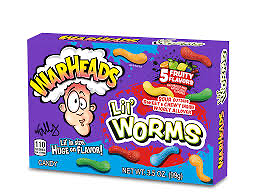 Warheads lil worms 99g