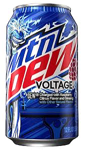 Mtn dew voltage