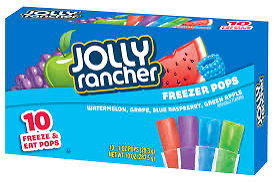 Jolly rancher freezerpops 10 stks