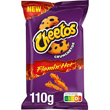 Cheetos flaming hot crunch 80g