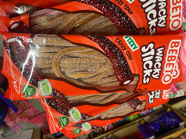 Bebeto fizzy cola sticks 180g