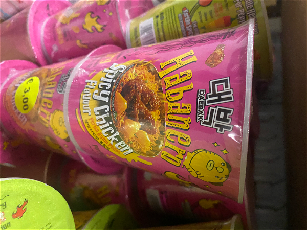 Daebak noodles pink habanero 79g