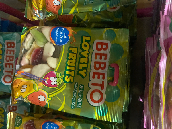 Bebeto lovely fruits 80g