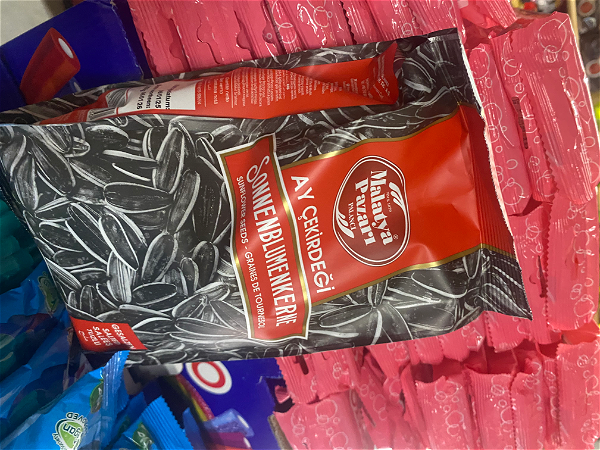 Zonnepitten zout rood 150g