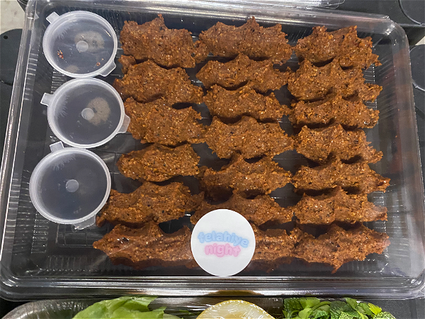 Bakje cigkofte pittig 🌶️ 400g