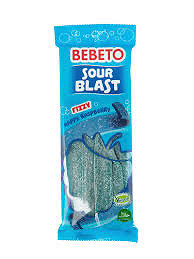Bebeto raspberry fizzy sour blast 180gr