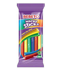 Bebeto wacky stiks 180g