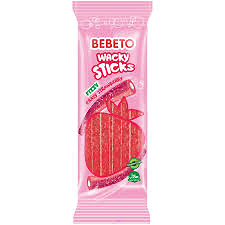 Bebeto Strawberry fizzy sticks 180g
