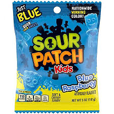 Sourpatch blue raspberry 102g