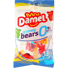 Damel Gummy bears 90g zero sugar