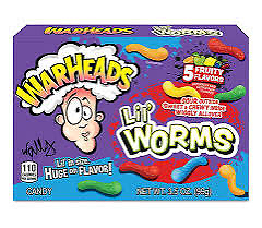 Warheads lil worms 99g