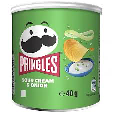 Pringles cream onion 40g klein