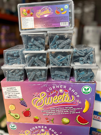 Sweet corner sour filled blueraspberry 200g