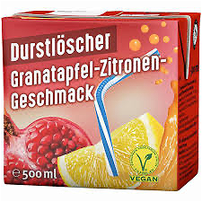 Durstlöscher granaatappel citroen 500ml