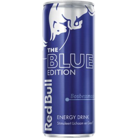 Redbull bosbessen 250ml