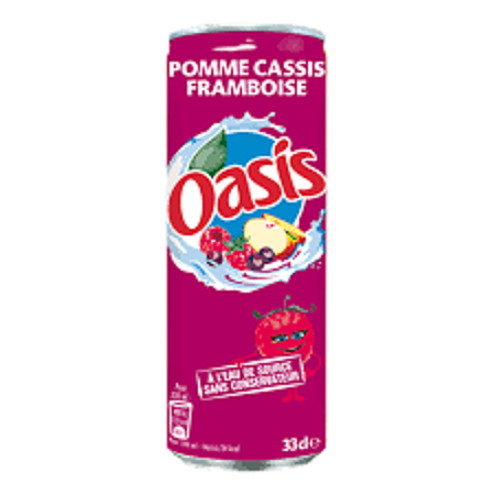 Oasis appel framboos 330ml