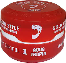 Gold style aqua tropia wax
