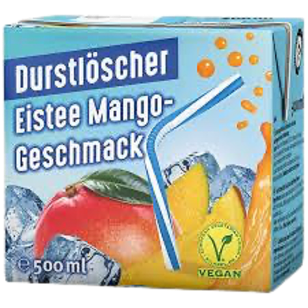 Durstlöscher eistee mango 500ml