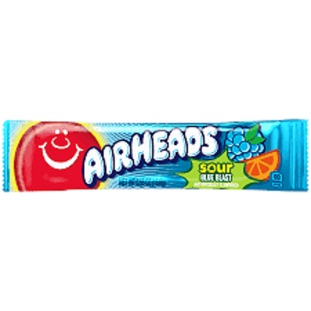 Airheads Sour Blue Raspberry 