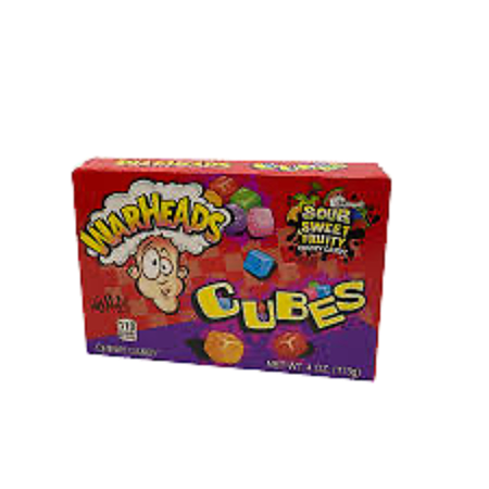 Warheads cubes sour fruity 99g