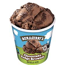Ben & jerry chocolate fudge brownie 465ml