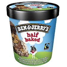 Ben & jerry half baked 465ml