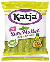Katje zure matten augurken smaak 125g