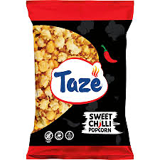Taze sweet chili popcorn 100g