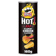 Pringles HOT flaming cheese flavour 160g