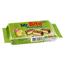 Mr bite pistache waffer  35g