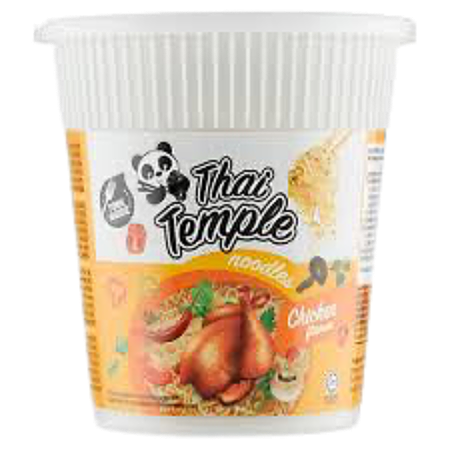 Thai temple chicken noodles