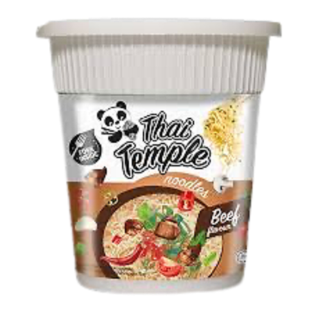 Thai temple beef noodles