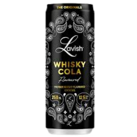 Lavish Whiskey Cola 250ml