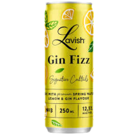 Lavish Gin Fizz 250ml