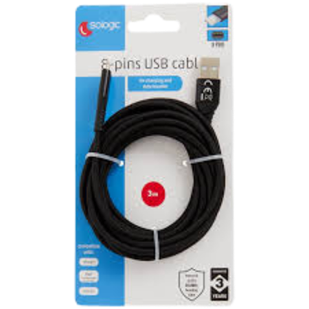 Sologic 8 pins usb cable