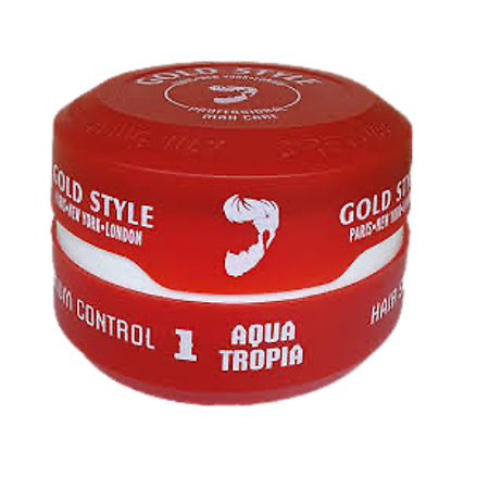 Gold style aqua tropia wax