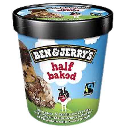 Ben & jerry half baked 465ml