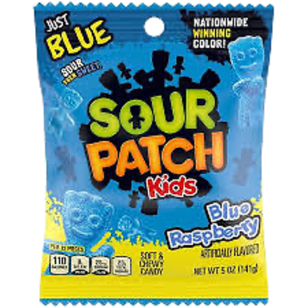 Sourpatch blue raspberry 102g