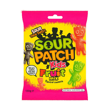 Sour patch kids fruit mix 130g