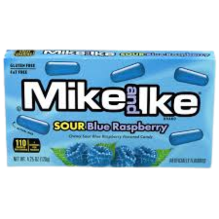 Mike & Ike Sour blue raspberry 120g