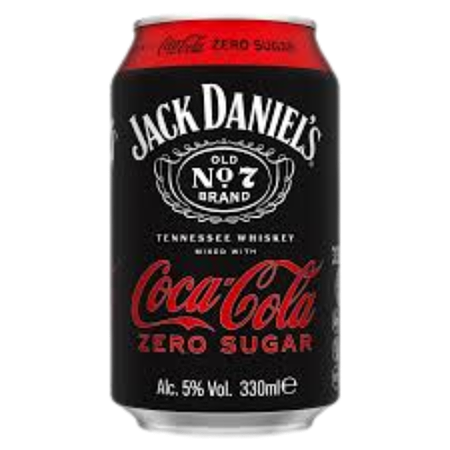 Jack Daniels Cola Zero 330ml