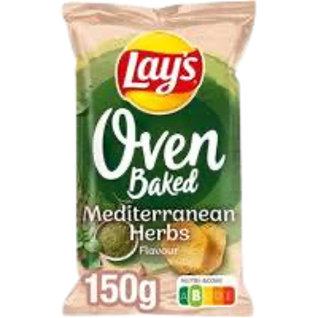 Lays oven baked mediterian herbs 150g
