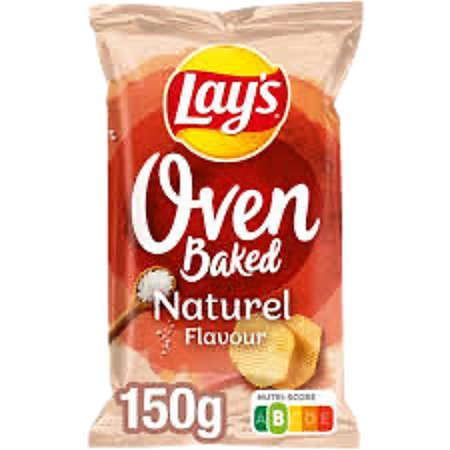 Lays oven baked naturel 150g