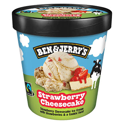 Ben & jerrys Strawberry cheescake