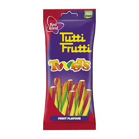 Red Band tutti frutti twist 100g