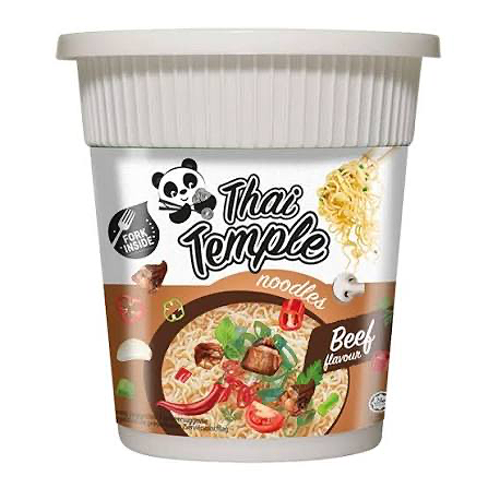 Thai temples noodles beef 60g
