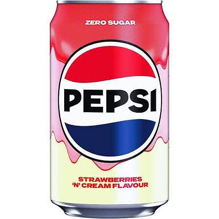Pepsi strawberry n cream 330ml