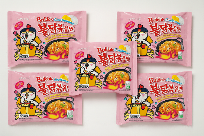 5x buldak cabonara roze 130g