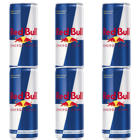6x Redbull 250ml
